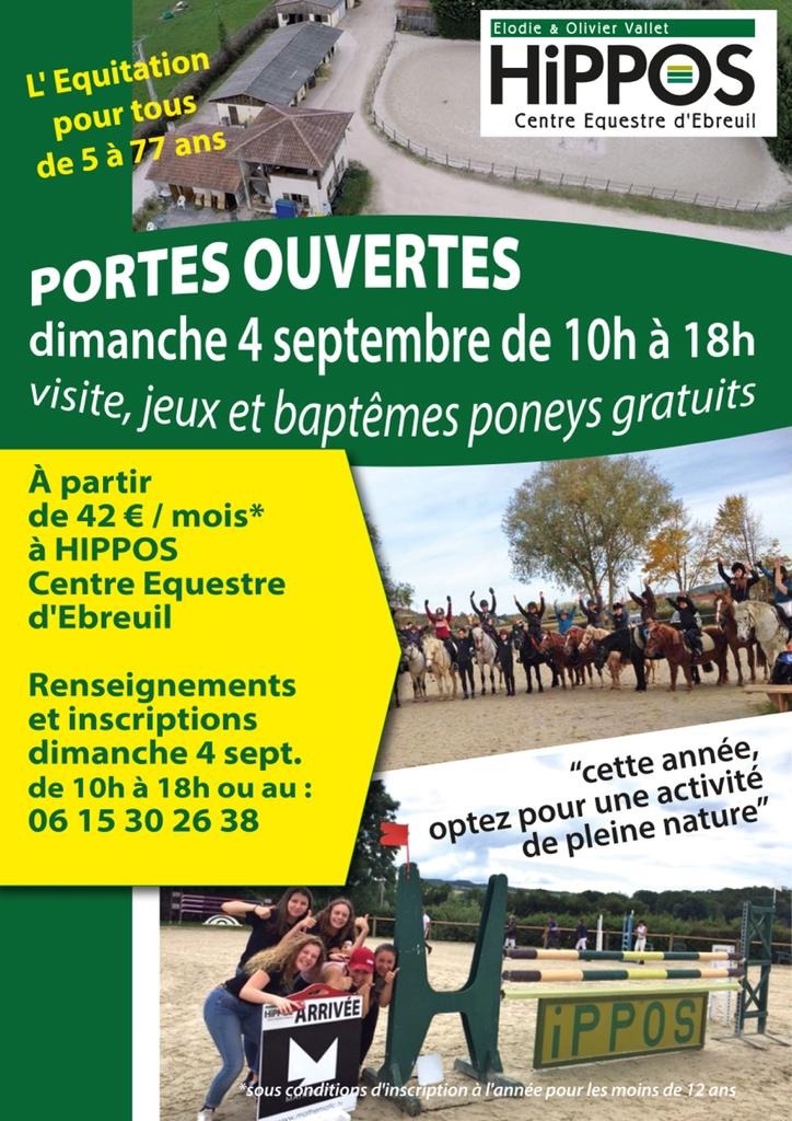 Affiche rentrée Hippos 2022